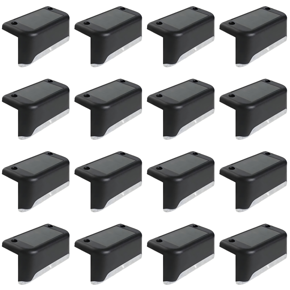 BrightGuard - LED Solar Deck Lights Outdoor Waterproof