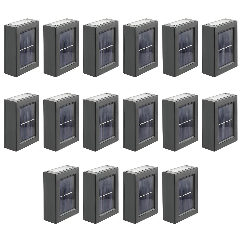 EvoBright - Solar Wall Lights Outdoor Waterproof Illumination