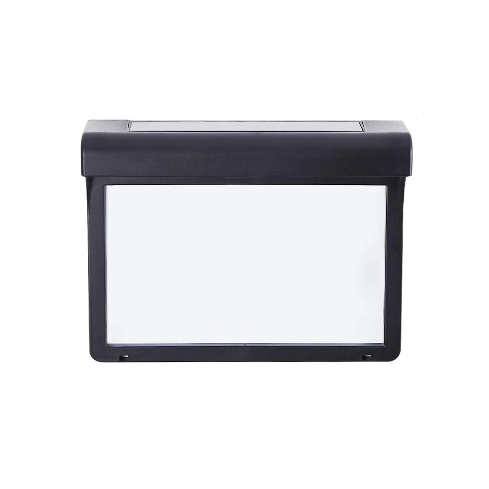 Solar House Number Plaque Light - Customizable, Waterproof LED Address Sign Wall Light for Outdoor Gate, Door