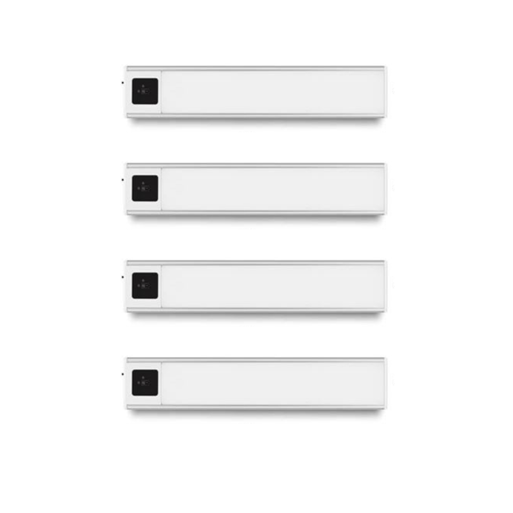 Ultra-thin USB Rechargeable LED Cabinet Light with Motion Sensor - Aluminum Portable Night Lamp