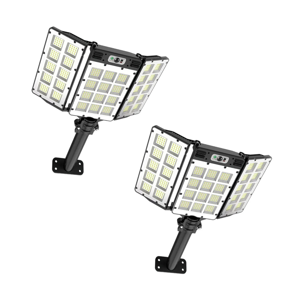 800-LED Solar Street Light Outdoor - Adjustable 3 Modes Motion Sensor Security Lamp, IP65 Waterproof with Remote Control