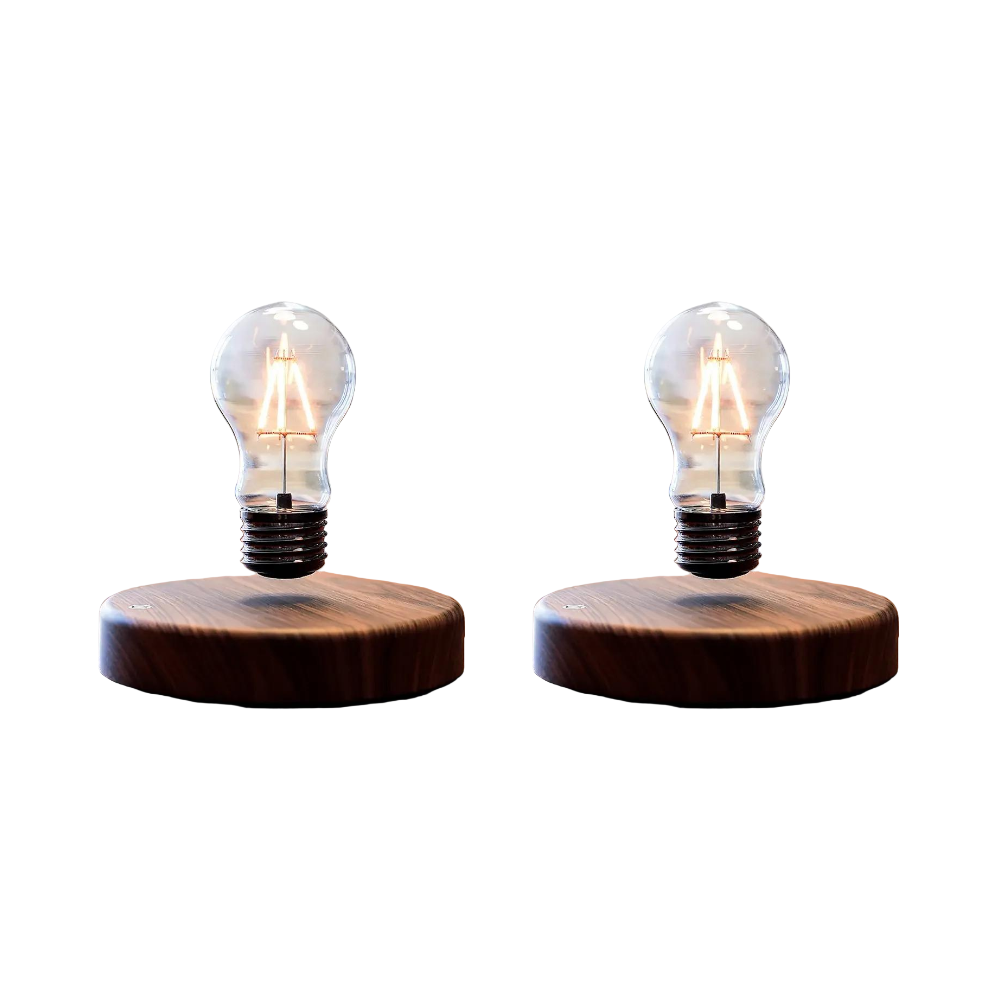 Modern Floating Lamp, 360 Rotation Magnetic Light Bulb for Office, Bedroom, Living Room