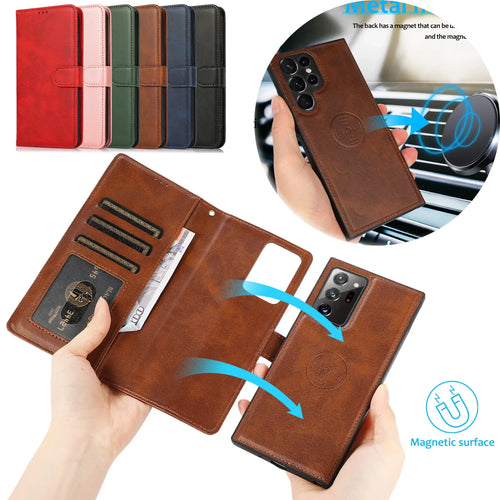 Detachable (2 in 1) Wallet Galaxy Case