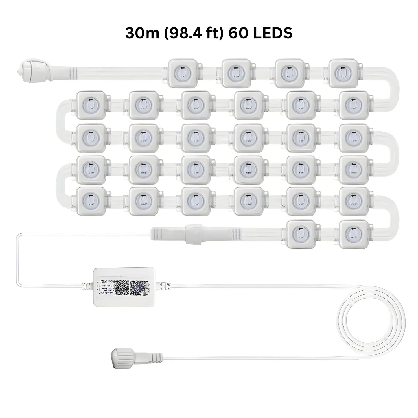 Permanent Outdoor LED Lights - IP65 Waterproof Weather-Resistant RGB Smart Lights for Home Exterior