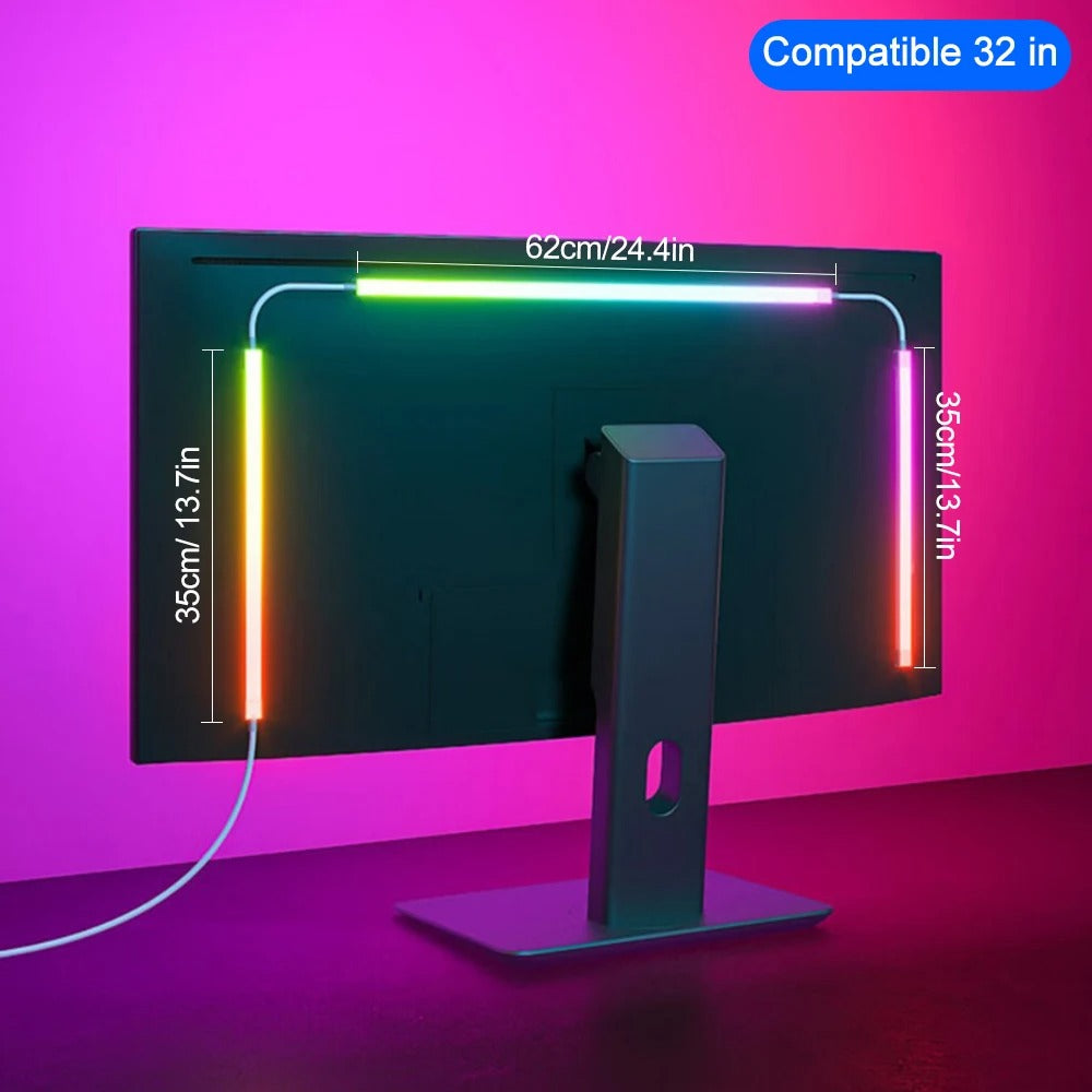 NovaGlow - RGB Gaming LED Light Strip with Screen Sync & Smart Control