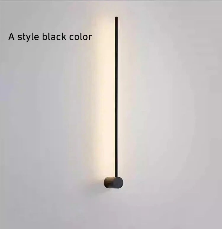 LumiModern - Minimalist Rotation LED Long Wall Lamp - Dimmable, Modern Design