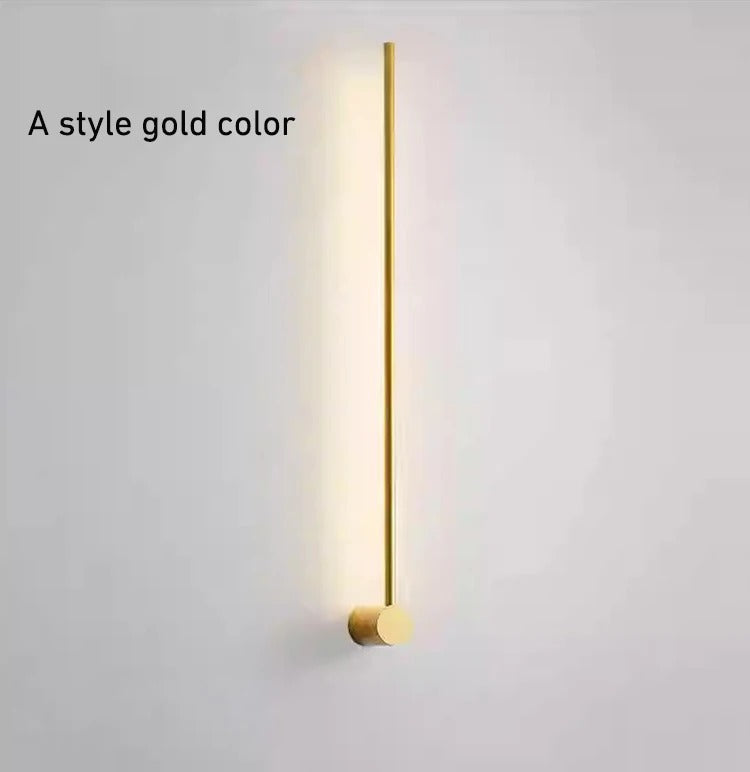 LumiModern - Minimalist Rotation LED Long Wall Lamp - Dimmable, Modern Design