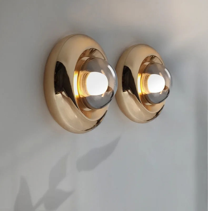 Artiva - Bauhaus LED Glass Wall Sconce – Modern Light Fixture