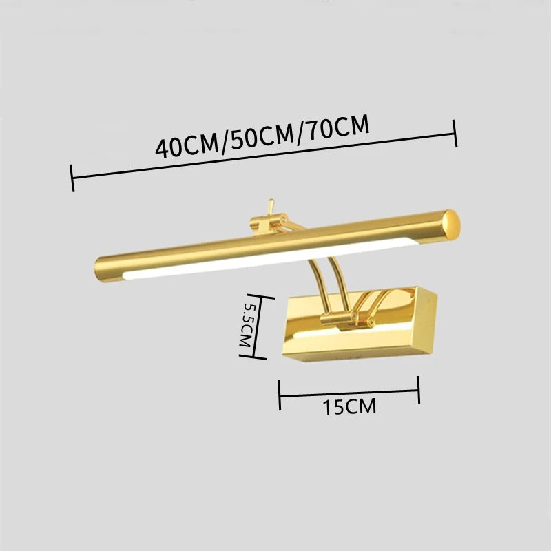 AstroLight - Waterproof LED Vanity Wall Light with Switch for Bathroom Mirror