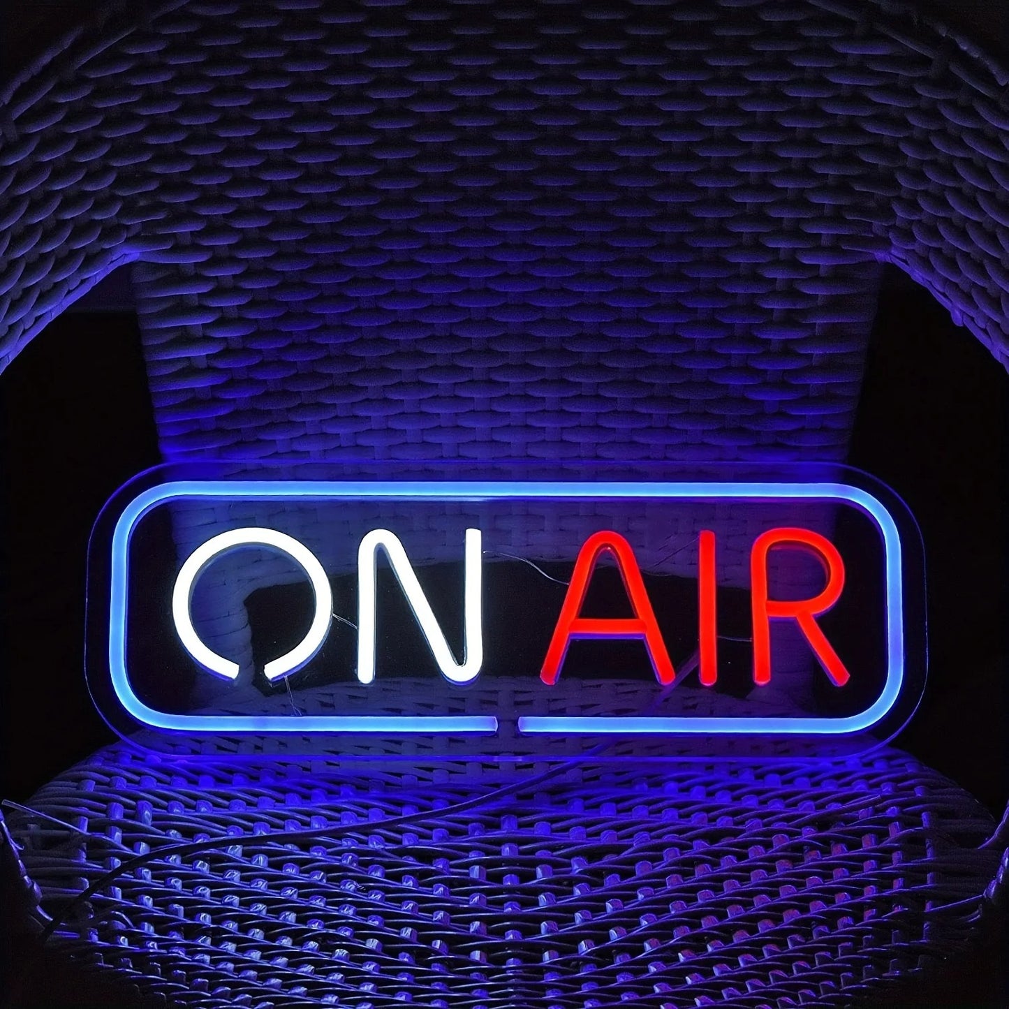 AuraGlow "ON AIR" LED Neon Sign - Aesthetic Wall Art Decor