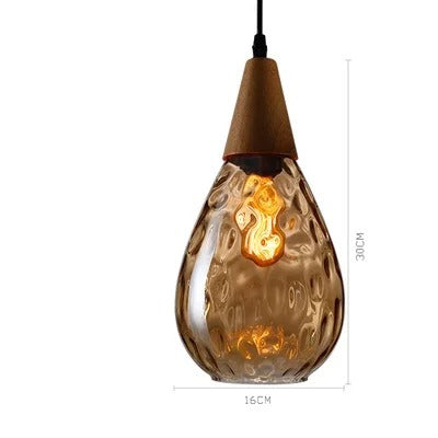 NordicBeam Glass Ball Pendant Light – Vintage Style for Dining & Living Room