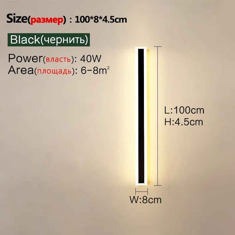 AquaBeam Outdoor LED Wall Lamp - Waterproof & Long-Lasting