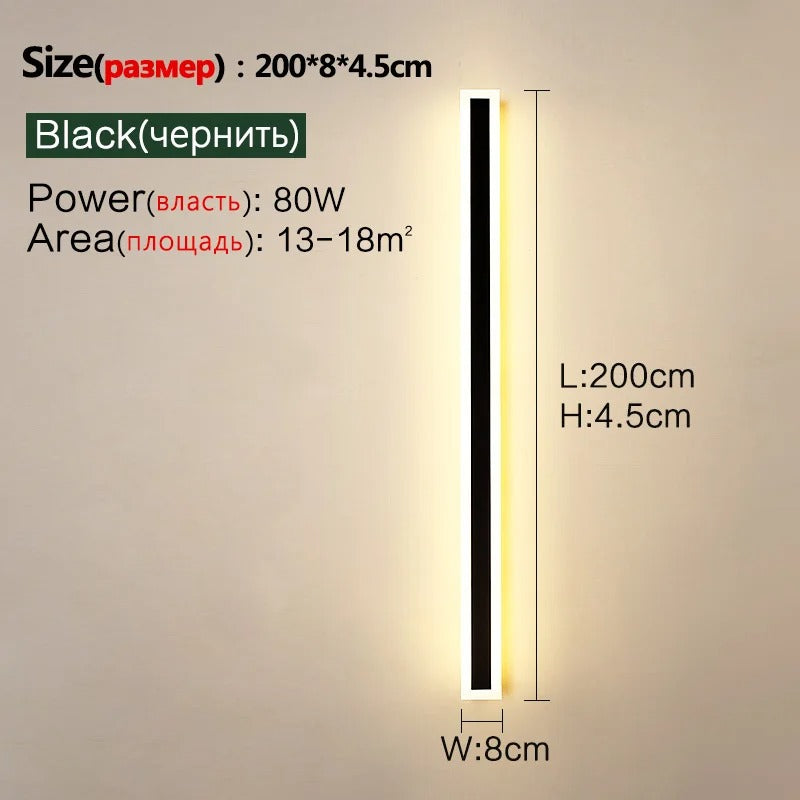 AquaBeam Outdoor LED Wall Lamp - Waterproof & Long-Lasting