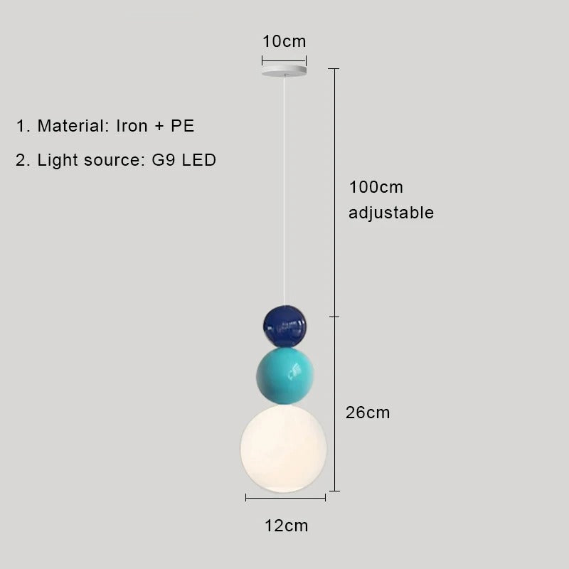 Symphony Lighting Cream Style LED Hanging Light for Home Interiors