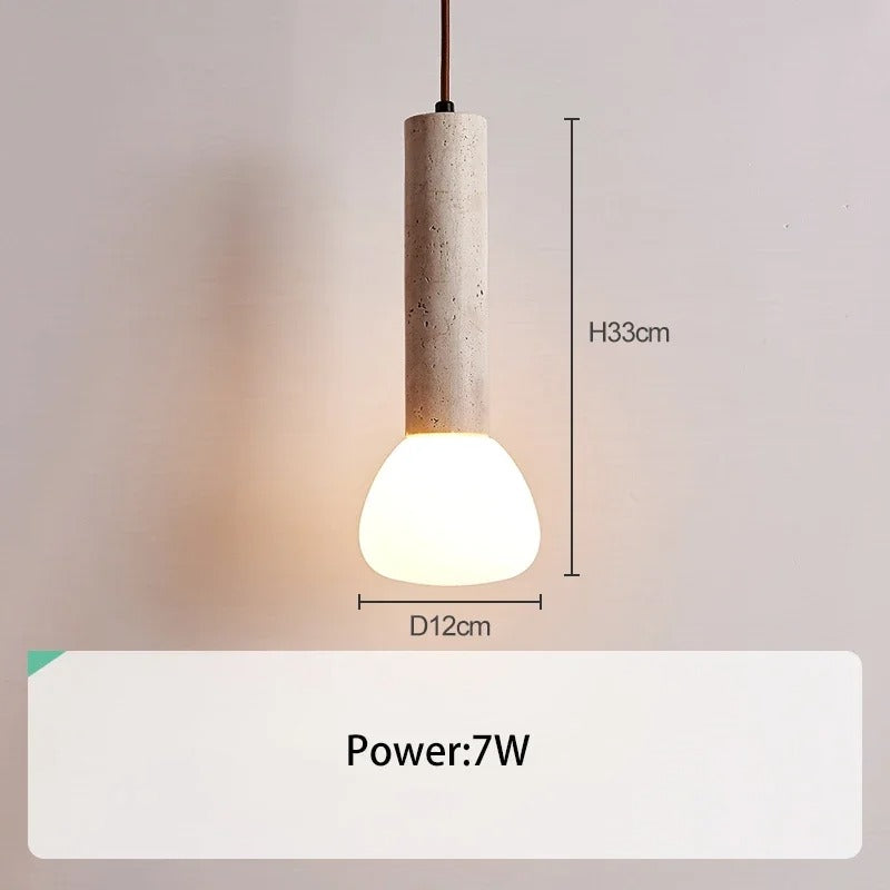 ElevaLiving - Nordic Cream LED Pendant Chandelier