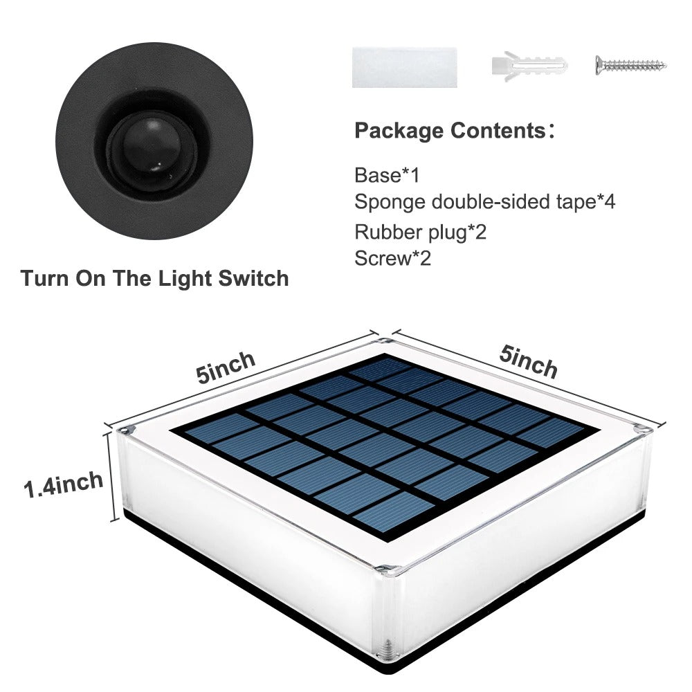 BrightBloom Solar LED Garden Light - IP65 Waterproof Fairy Lamp