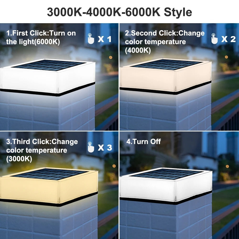 BrightBloom Solar LED Garden Light - IP65 Waterproof Fairy Lamp