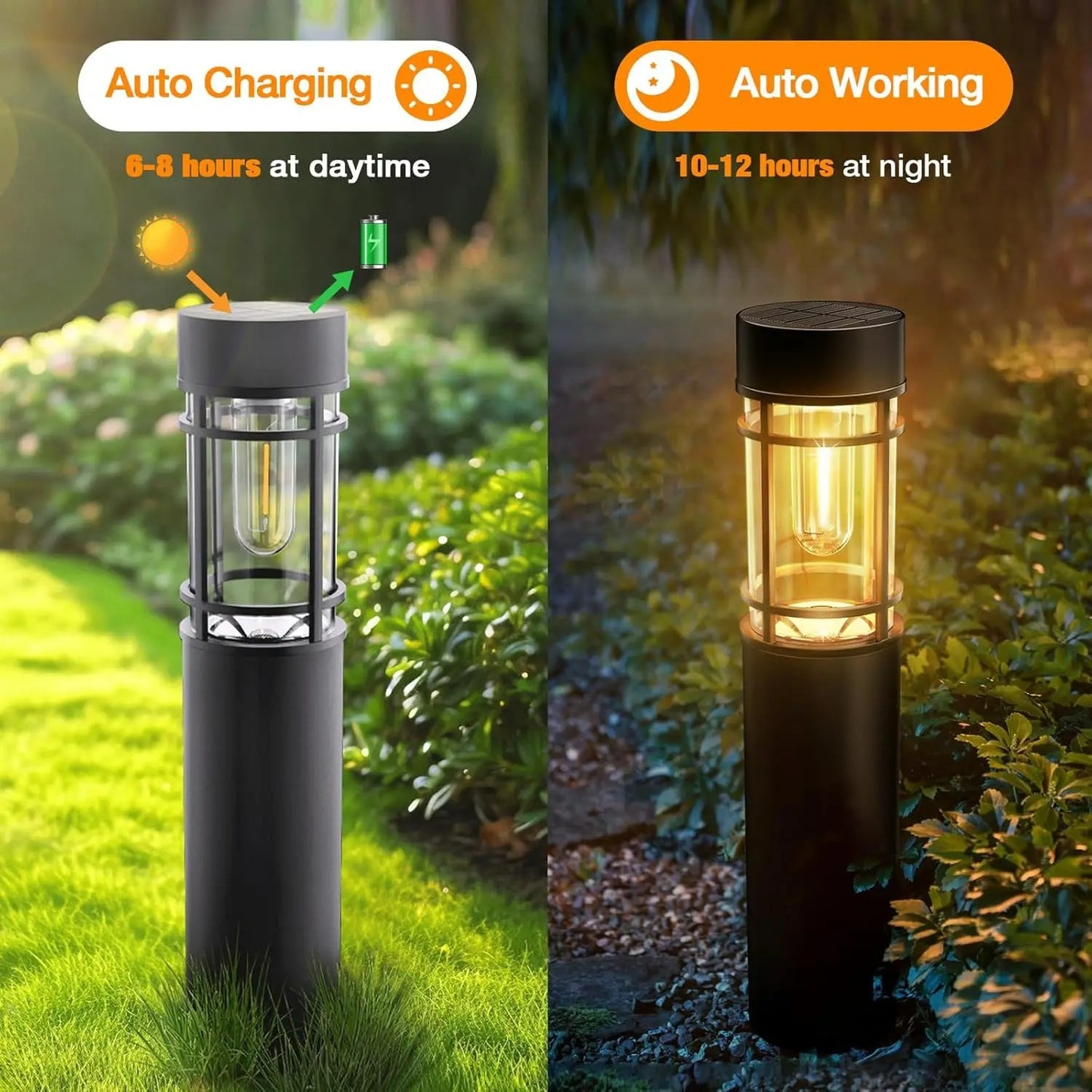 BrightWay - Solar Pathway Lights Outdoor Waterproof