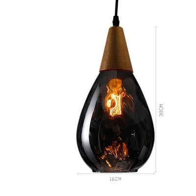 NordicBeam Glass Ball Pendant Light – Vintage Style for Dining & Living Room