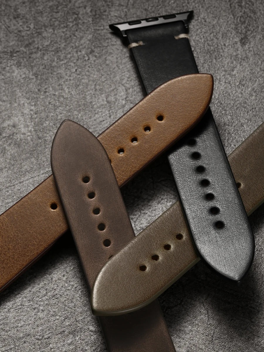 Crafted - Premium Leather Strap for Apple Watch Ultra & Series