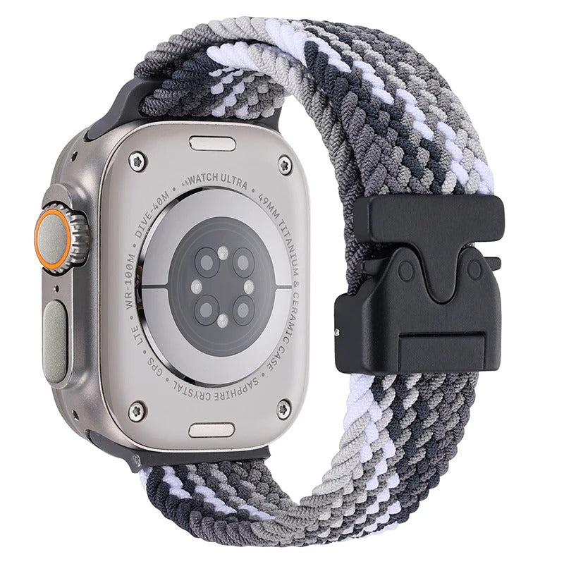 AdventureWeave - Parachute Braided Nylon Strap for Apple Watch Ultra & Series 6-11, SE