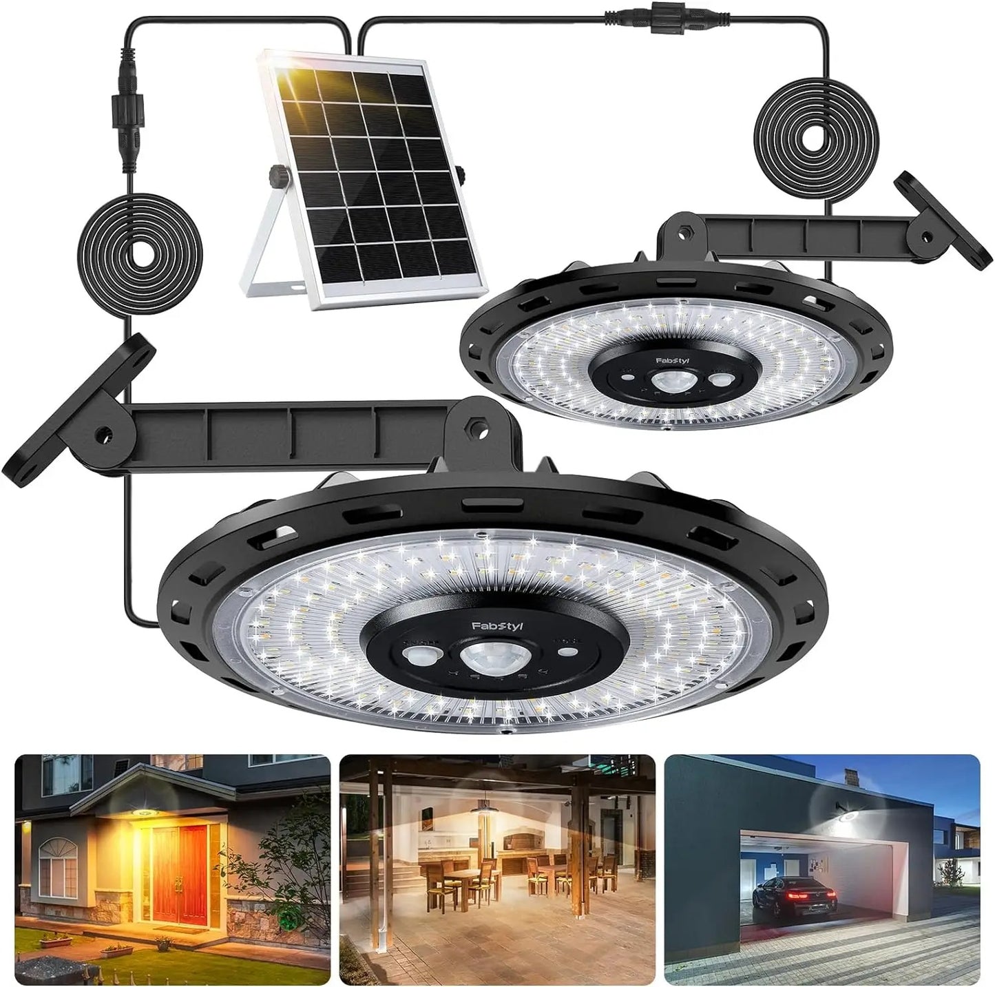 Solstice - Solar Powered Shed Lights with Easy Installation