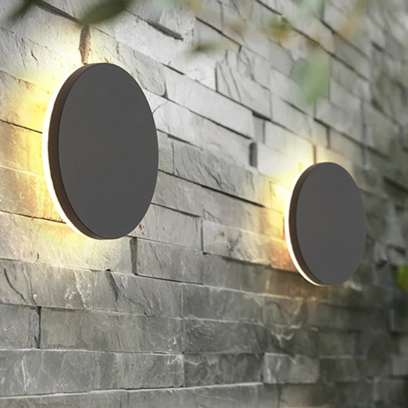 EcoBright Outdoor LED Wall Light - Waterproof & Modern for Porch or Garden