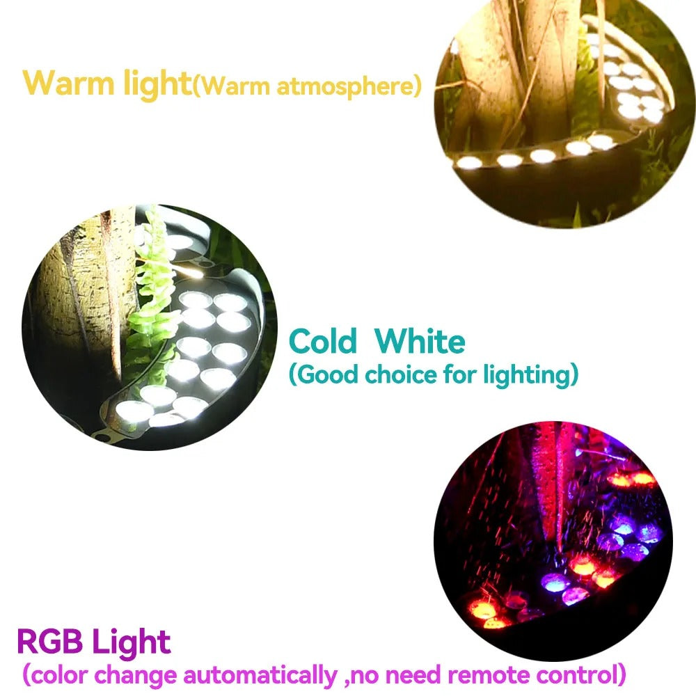 EnviroGlow - LED Tree Hugging Outdoor Lamp, Waterproof Garden Light