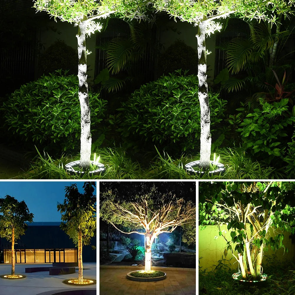 EnviroGlow - LED Tree Hugging Outdoor Lamp, Waterproof Garden Light