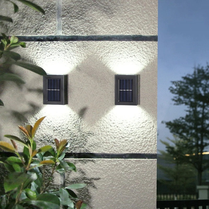 EvoBright - Solar Wall Lights Outdoor Waterproof Illumination