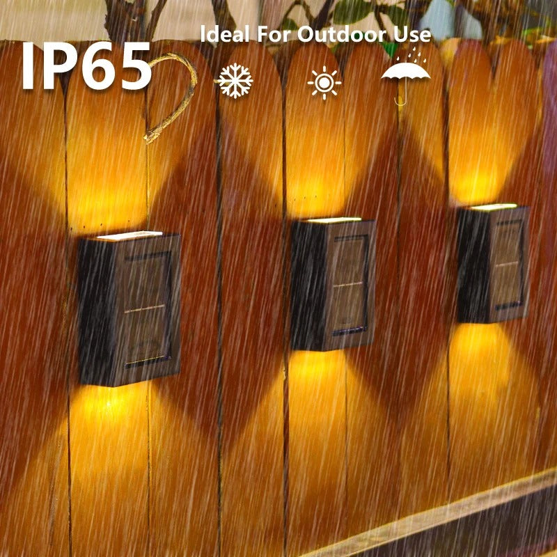 EvoBright - Solar Wall Lights Outdoor Waterproof Illumination