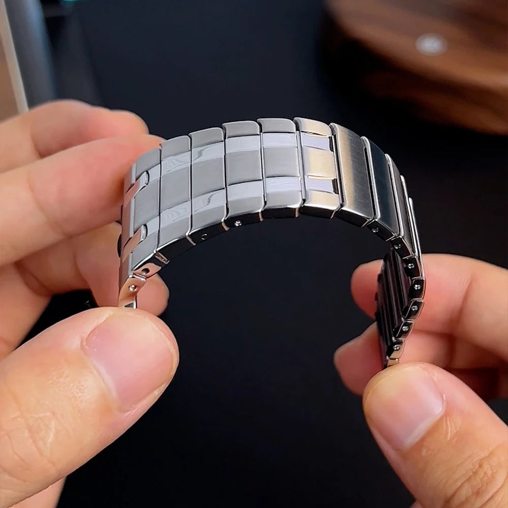 FlexLink - Magnetic Stainless Steel Band for Apple Watch Ultra & Series 4–10