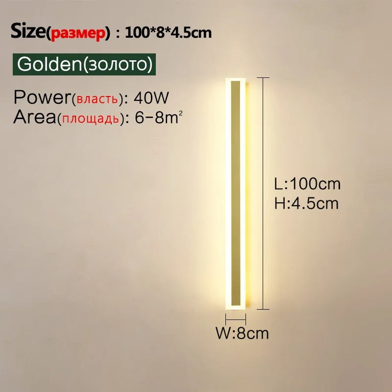 AquaBeam Outdoor LED Wall Lamp - Waterproof & Long-Lasting