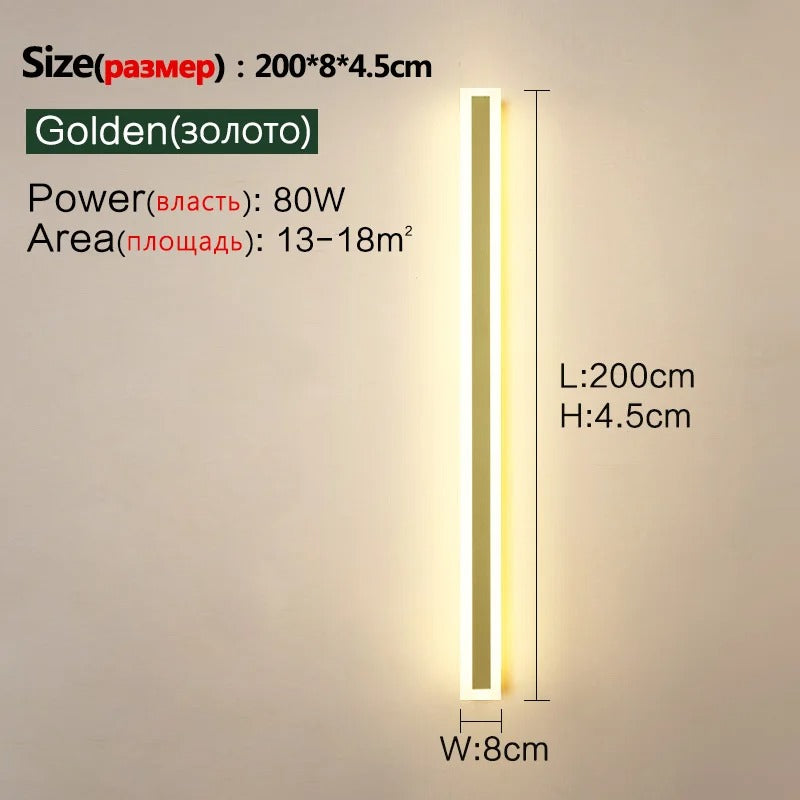 AquaBeam Outdoor LED Wall Lamp - Waterproof & Long-Lasting