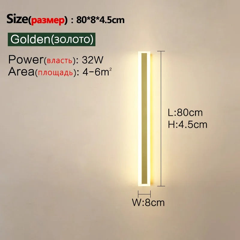 AquaBeam Outdoor LED Wall Lamp - Waterproof & Long-Lasting