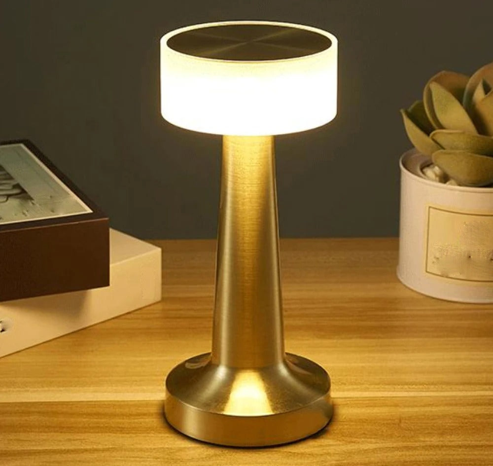 Luminova - Wireless LED Table Lamp with Touch Sensor, Dimmable & Rechargeable