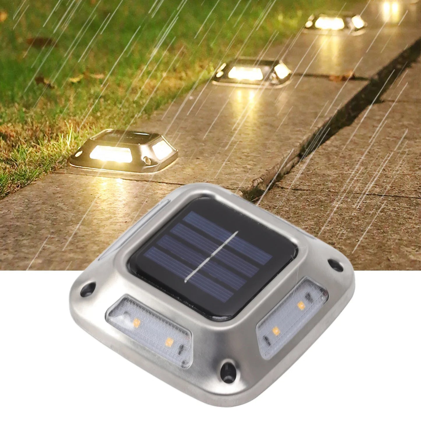 HorizonLite - 8 LEDs Solar In-Ground Lights Outdoor Waterproof