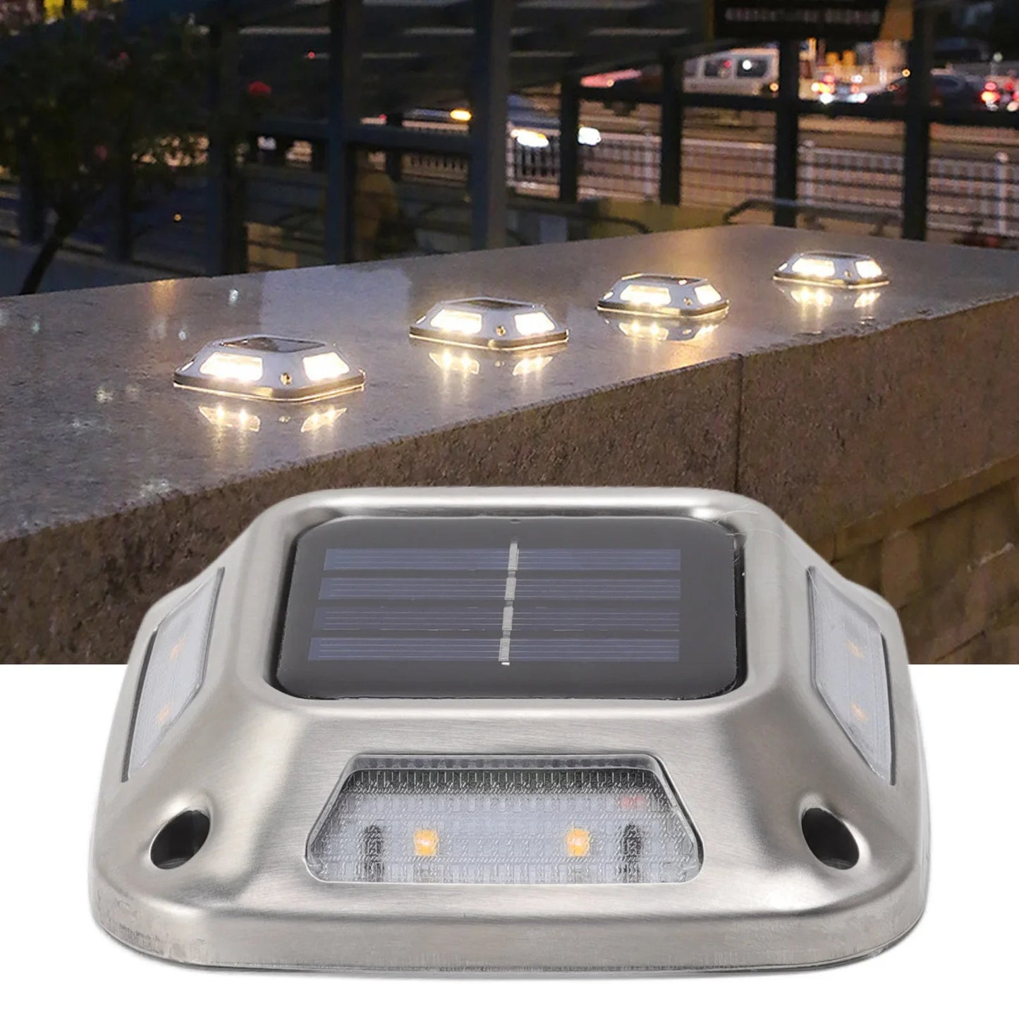 HorizonLite - 8 LEDs Solar In-Ground Lights Outdoor Waterproof