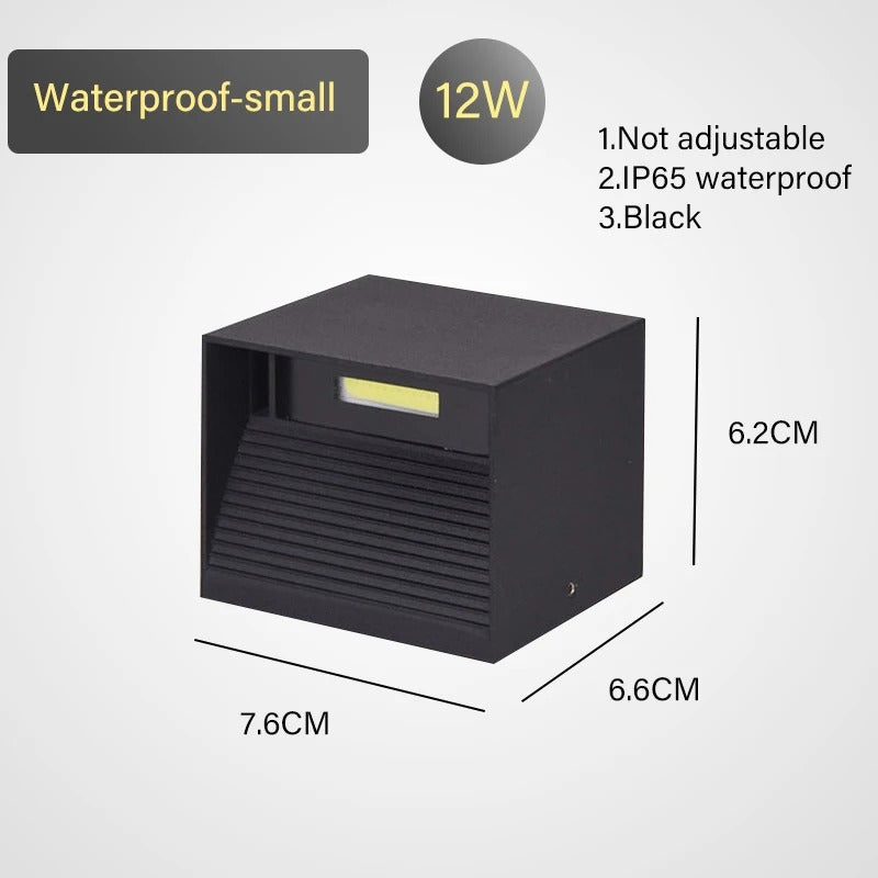 SleekGlow - IP65 Waterproof LED Wall Light for Entrance & Corridor