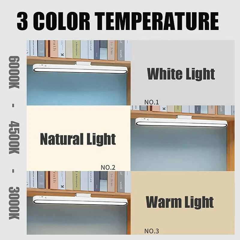 Illuminate - 48cm Magnetic LED Desk Lamp | Dimmable & USB Rechargeable