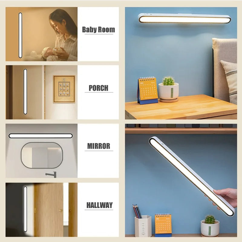 Illuminate - 48cm Magnetic LED Desk Lamp | Dimmable & USB Rechargeable