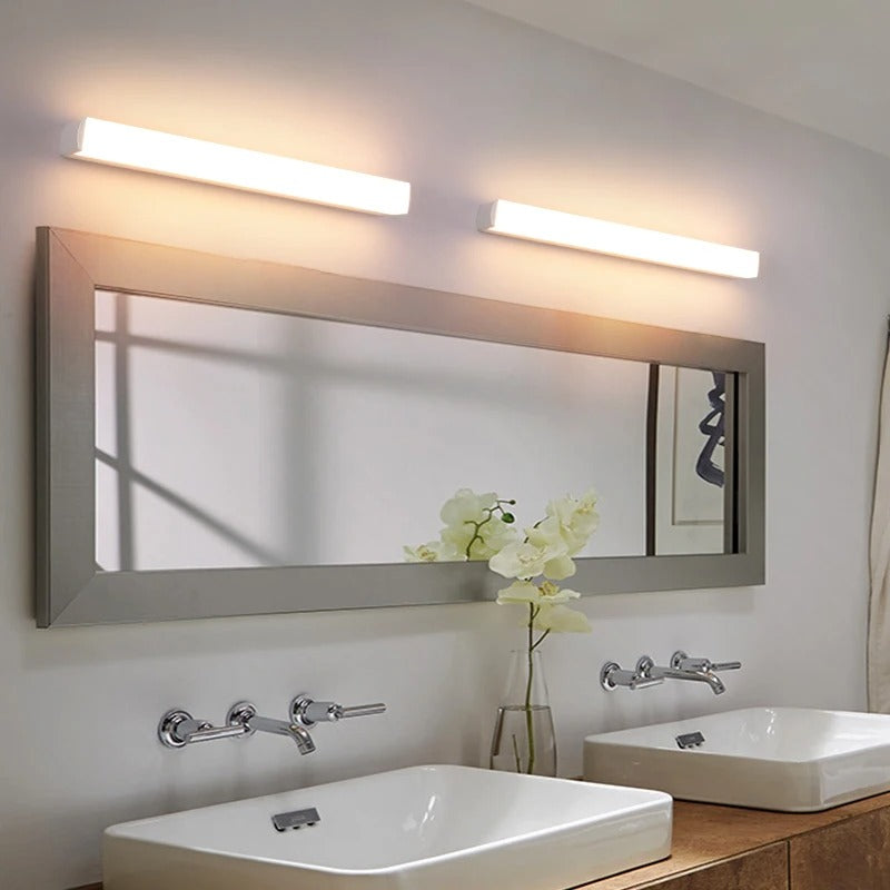 Illuminate Modern LED Wall Lamp with Anti-Fog Mirror Light