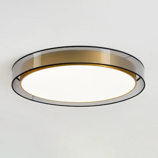 LumiGlow - Modern Round LED Ceiling Light with Dimmable Brightness