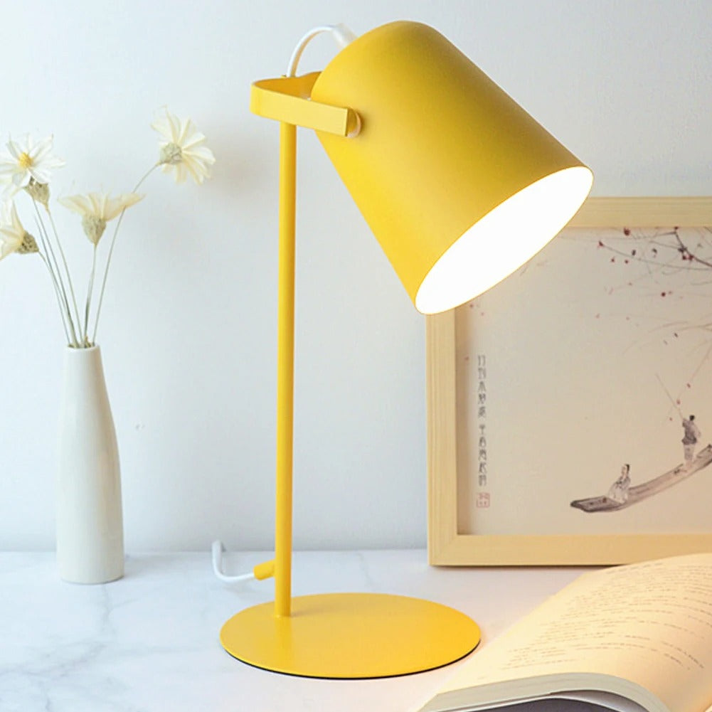 LumiModern - Nordic Macaron Table Lamp for Aesthetic & Cozy Lighting