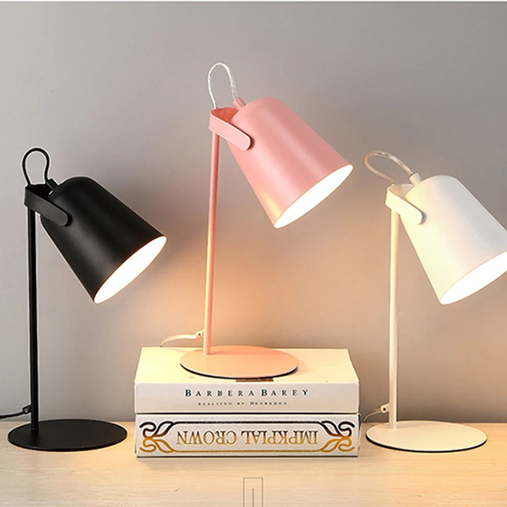 LumiModern - Nordic Macaron Table Lamp for Aesthetic & Cozy Lighting