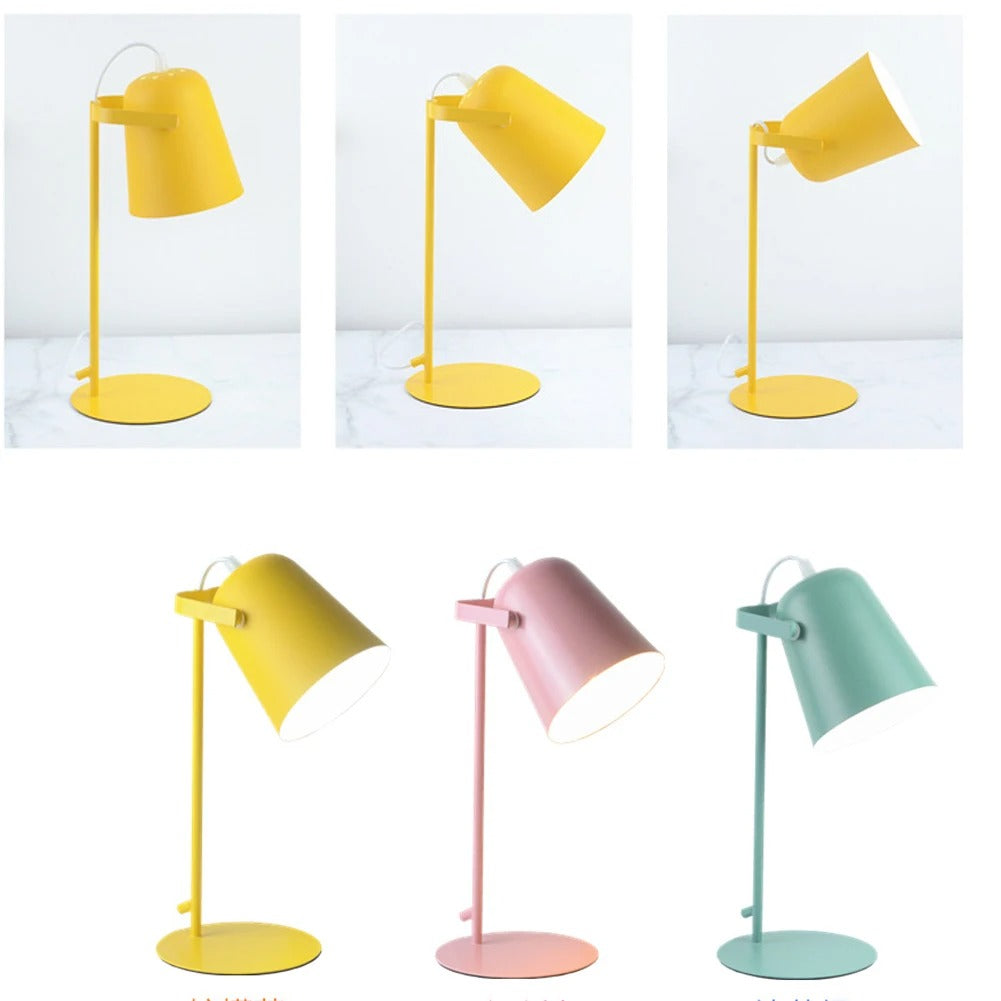 LumiModern - Nordic Macaron Table Lamp for Aesthetic & Cozy Lighting