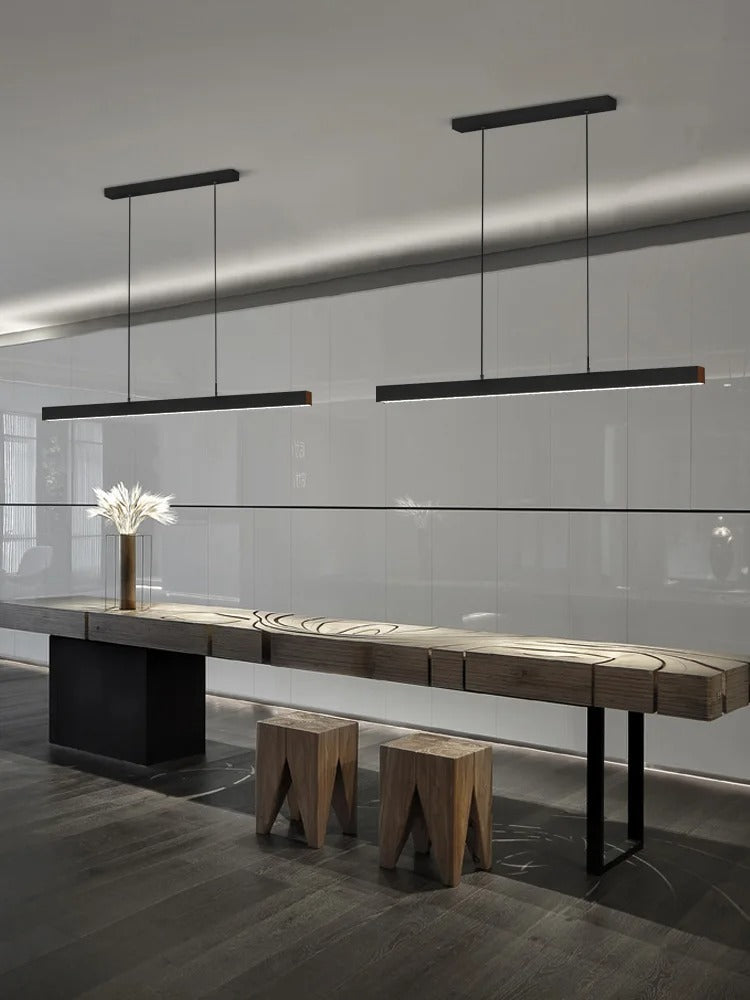 LumiStyle - Modern LED Long Strip Chandelier Lamp