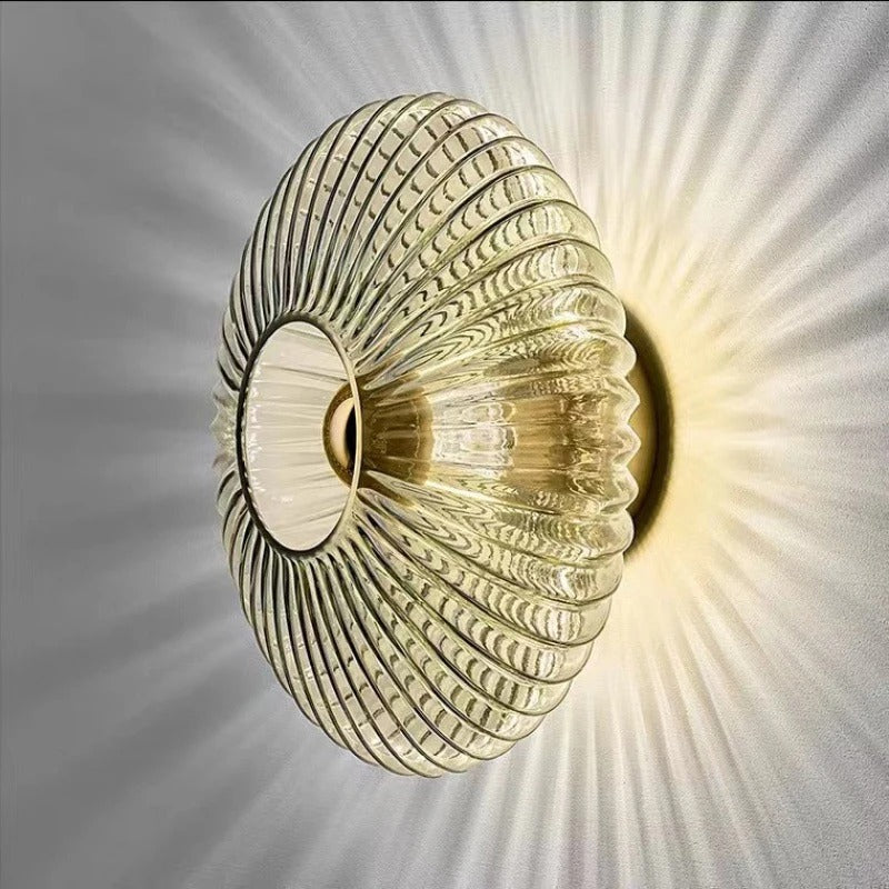 Lumiere - Elegant Glass Wall Sconce for Modern Interiors