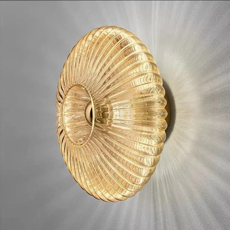 Lumiere - Elegant Glass Wall Sconce for Modern Interiors