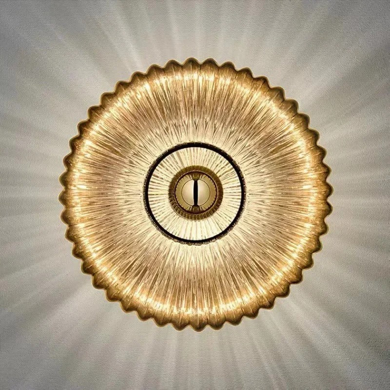 Lumiere - Elegant Glass Wall Sconce for Modern Interiors